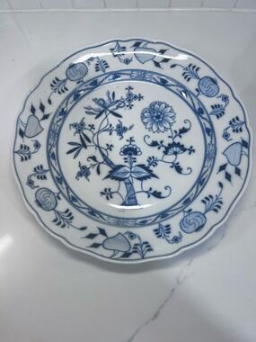 Vintage Meissen Blue Onion 11 Inch Dinner Ernst Teichert mark